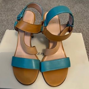 Stuart Weitzman heel 4 in summer sandal